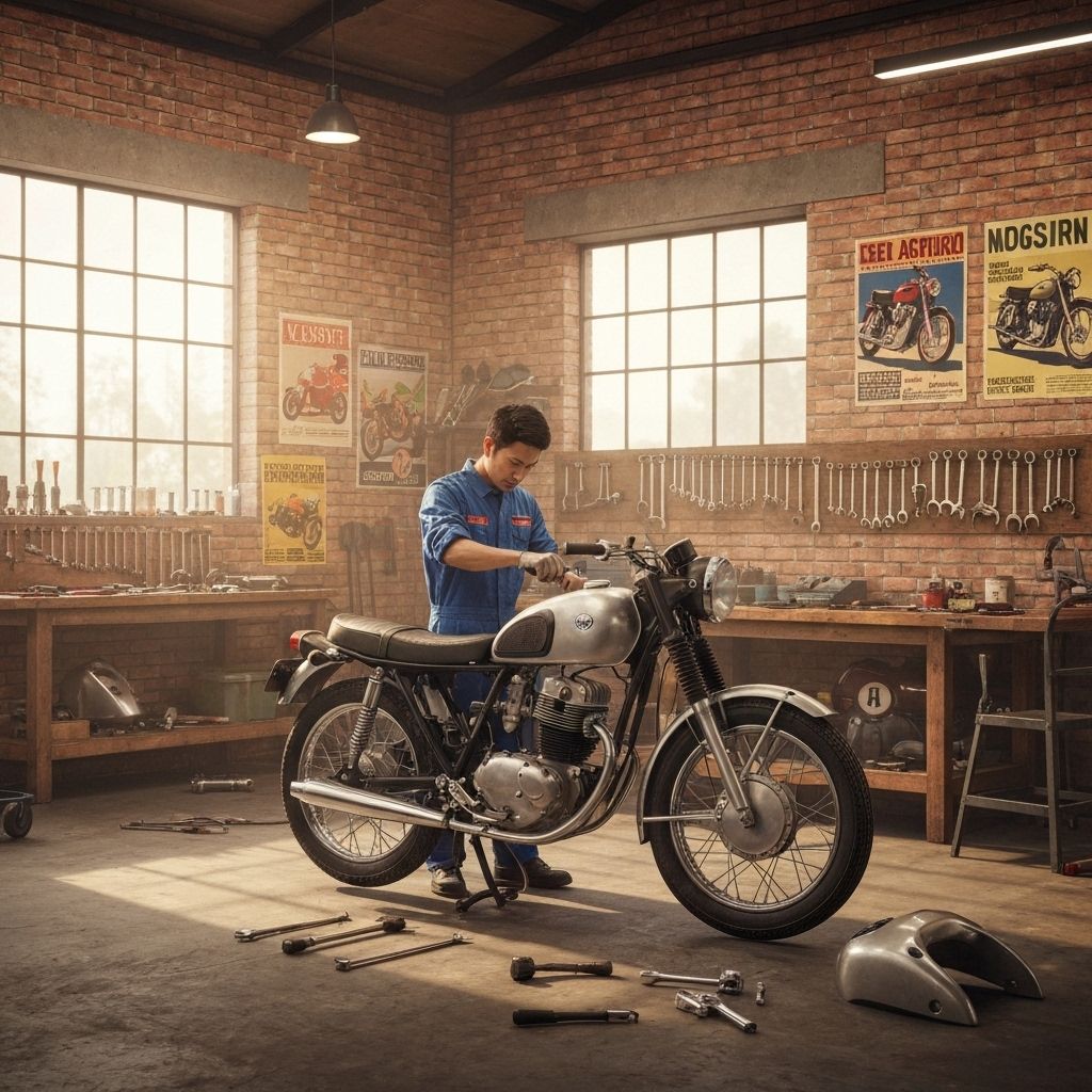 Taller especializado en motocicletas deportivas